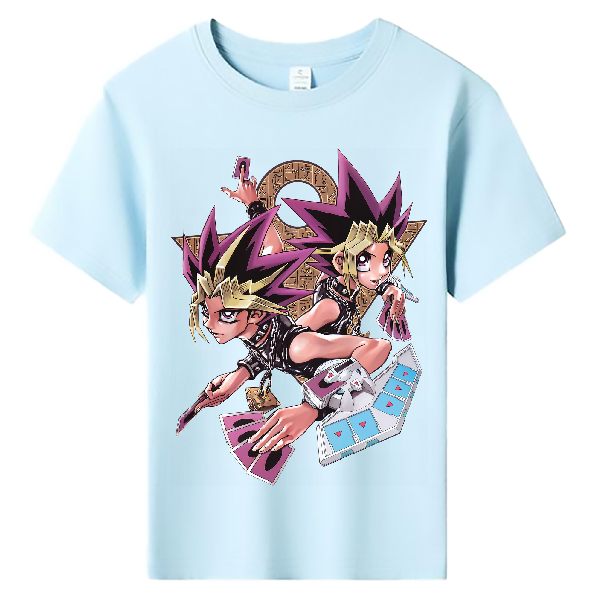 （画像用） 遊☆戯☆王 Yu-Gi-Oh! 綿100％キッズTシャツ（フロントプリント）